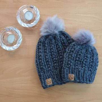 Chunky Malmø 'Mum & Me' Beanie Set