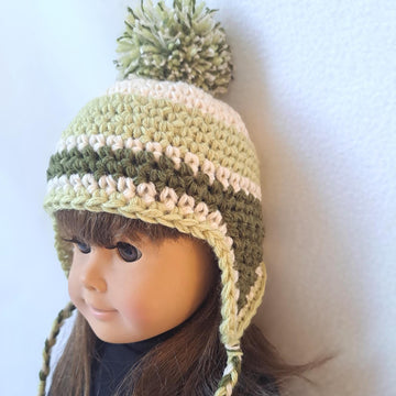 Spring Green Doll Beanie
