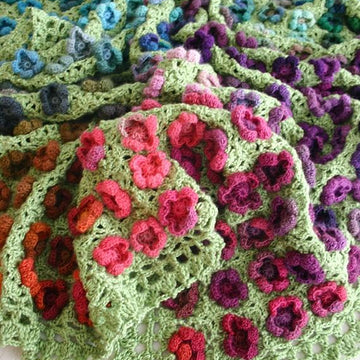 Monet's Garden Throw