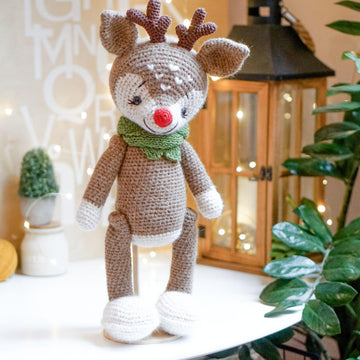 CROCHET Reindeer pattern by Polushkabunny