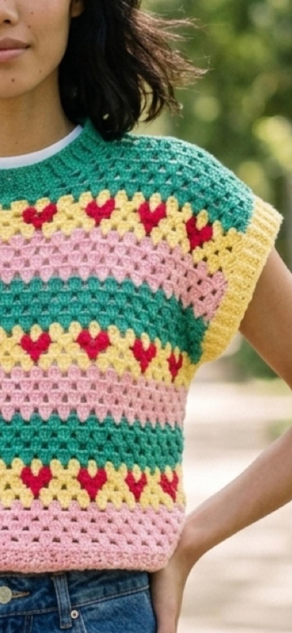 Tender Crochet tank top
