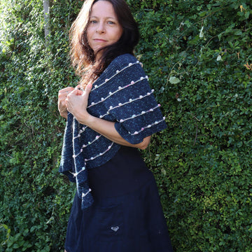 Festoon Crescent Shawl