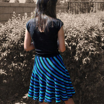 Vertigo spiral skirt