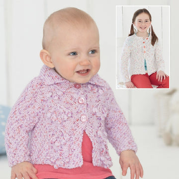 Cardigans in Sirdar Snuggly Spots DK - 4661- Downloadable PDF
