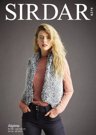 Waistcoat in Sirdar Alpine - 8279 - Downloadable PDF