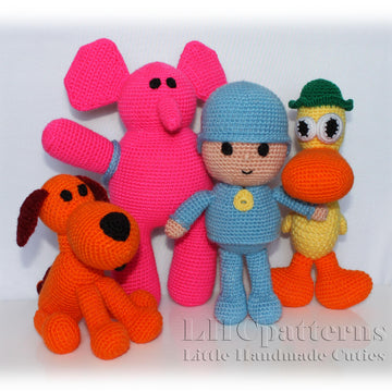 Pocoyo and Friends Crochet Pattern