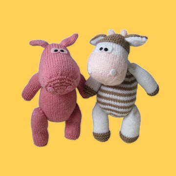 Chutney Cow and Pickles Pig