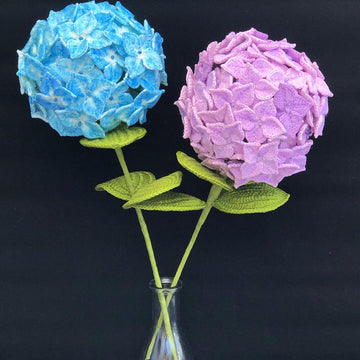 Crochet Hydrangea Pattern