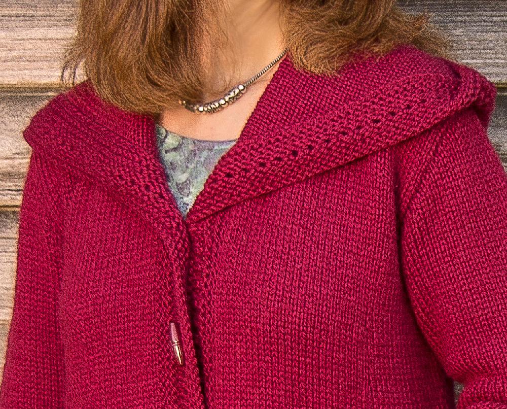 Boston Top-Down Hooded Coat #B106