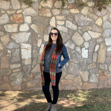 Sandpiper Chevron Scarf