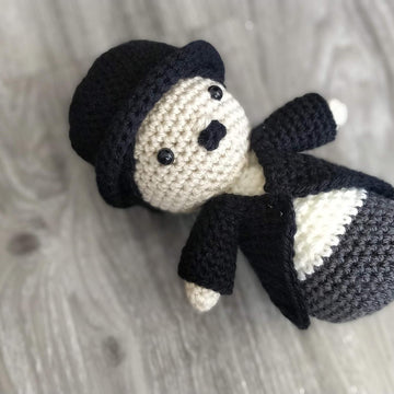 Charlie Chaplin Amigurumi