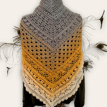 Triangular Scarf "Balta"