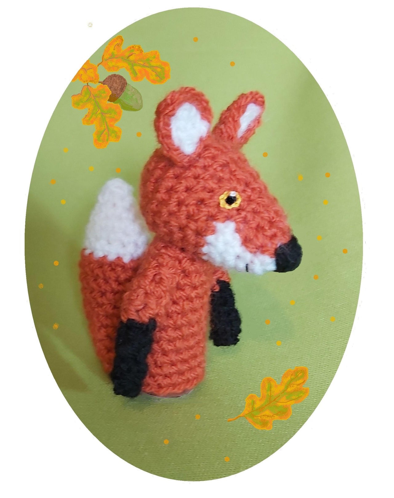 Fox Finger Puppet