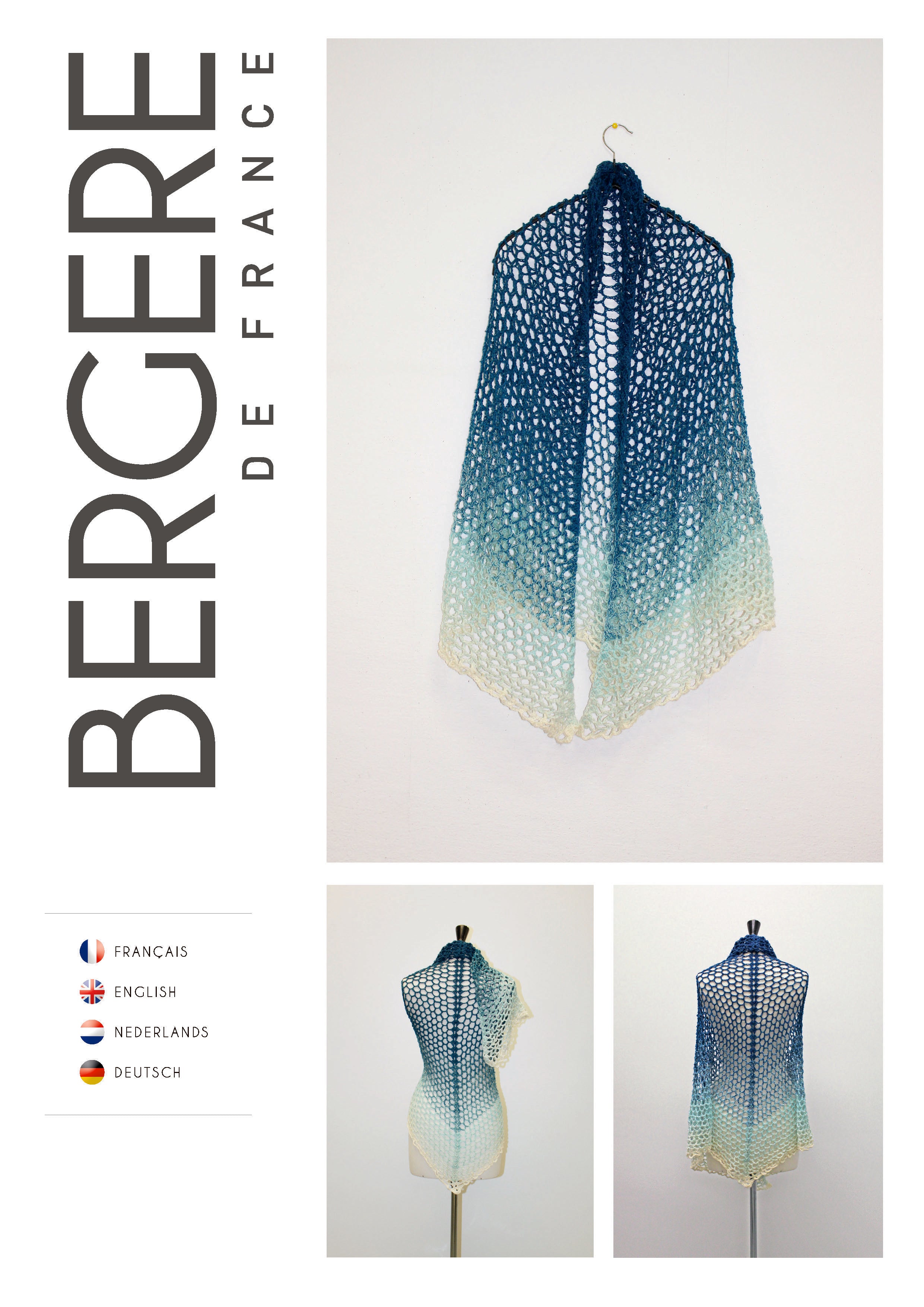 Shawl in Bergere de France Unic - Downloadable PDF