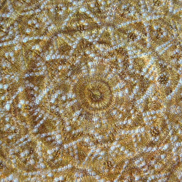 Ju Hua, a circle shawl
