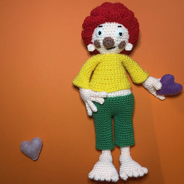 Frecher Kobold amigurumi doll