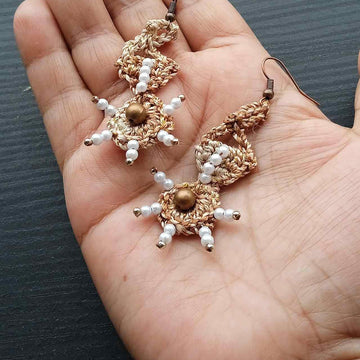 Radha Earrings Crochet Pattern