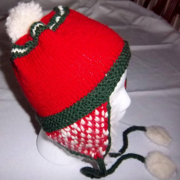 The Let It Snow Thrummed Earflap Hat