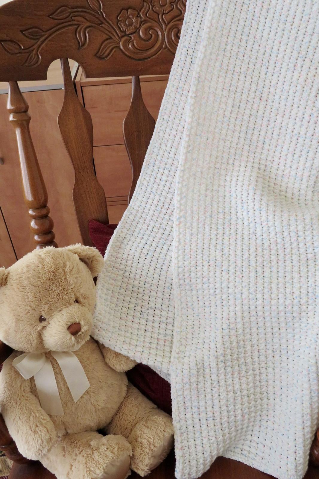 Sunday Brunch Baby Blanket – Lion Brand Baby Soft Beginner Friendly