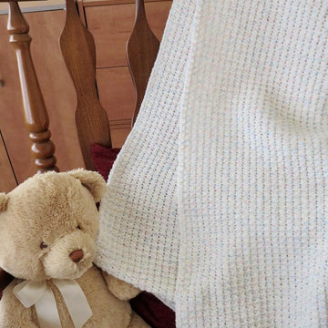 Sunday Brunch Baby Blanket – Lion Brand Baby Soft Beginner Friendly