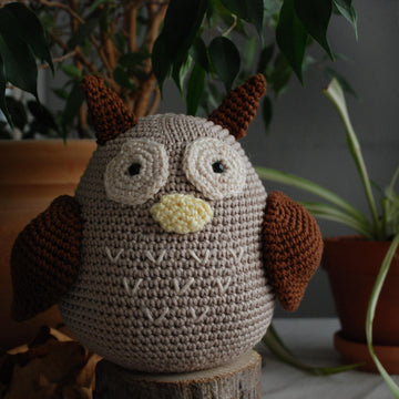 Free crochet owl pattern