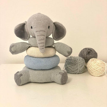 Baby Elephant Stacking Toy