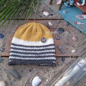 "Blaze" Endless Stripes Beanie