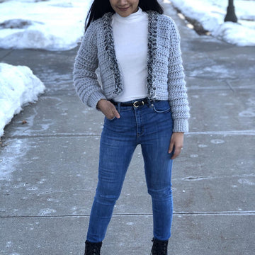 Uptown Crop Top Sweater