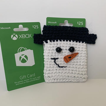 Snowman Gift Card Holder