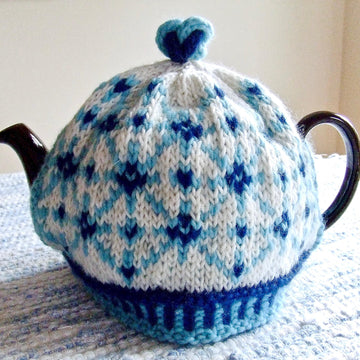 Midnight Snowfall Tea Cozy