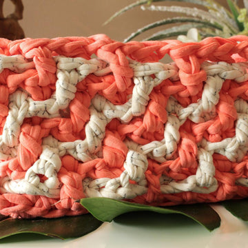 Zig Zag Interlocking Basket