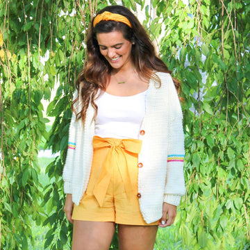 Happy Stripes Cardigan