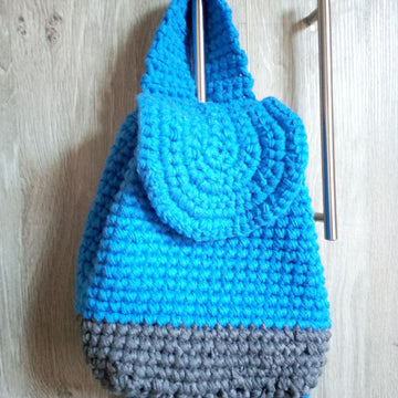 Blue Backpack Bag