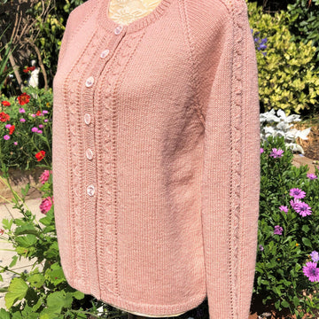 Sophia, 4 Ply Raglan Cardigan