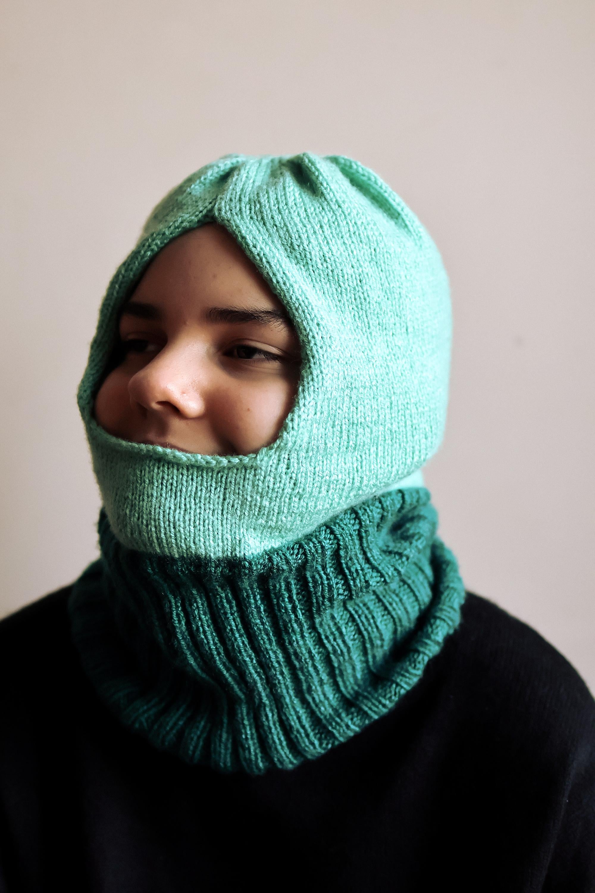 TRU balaclava for DK yarn
