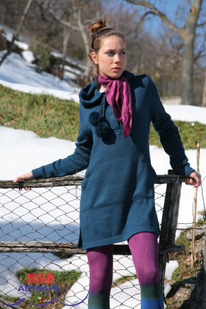 Amico Mini-Dress in Adriafil Mirage - Downloadable PDF