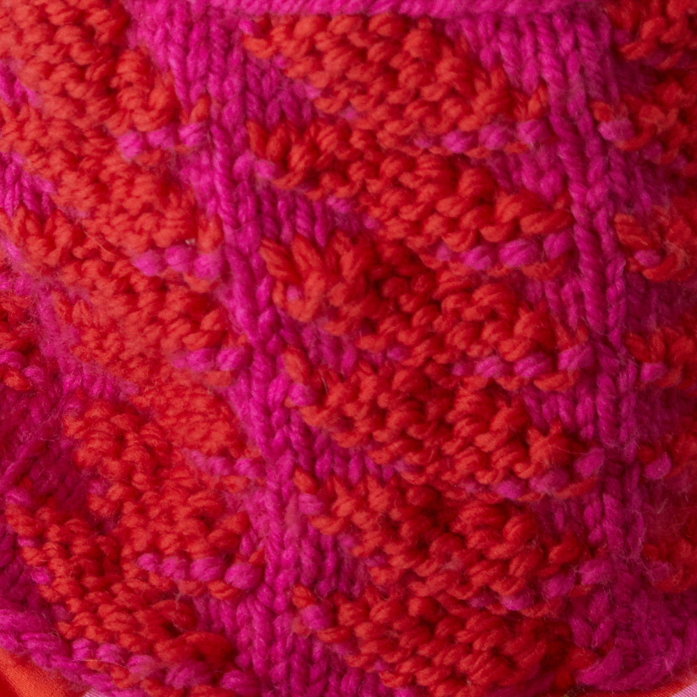 Zig Zag Cowl with Bobble Hat - Knitting Pattern for Women in Debbie Bliss Super Chunky Merino by Debbie Bliss - DB424 - Downloadable PDF