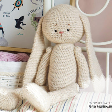 Crochet Pattern Amigurumi Bunny Toy