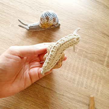 Edward the snail - critter stitch crochet pattern / amigurumi