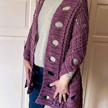 Easy Prayer Shawl Comfort Shawl Circles of Solace Wrap Shawl