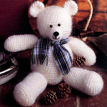 Winter White Bear