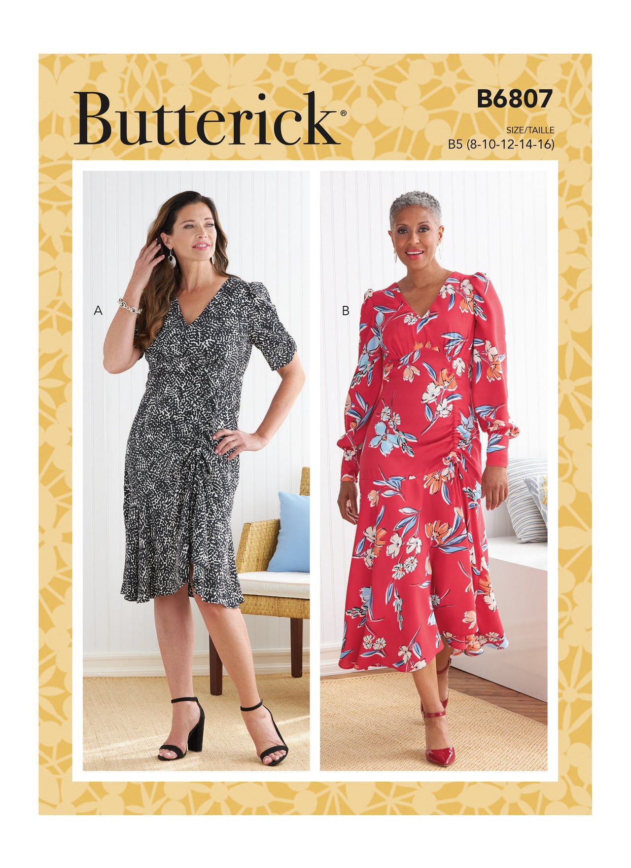 Butterick Misses' Dress B6807 - Sewing Pattern