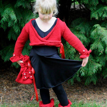 Butterfly Ballerina Cardigans With Accessories