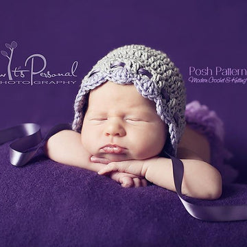 Vintage Style Crochet Baby Bonnet Pattern 149