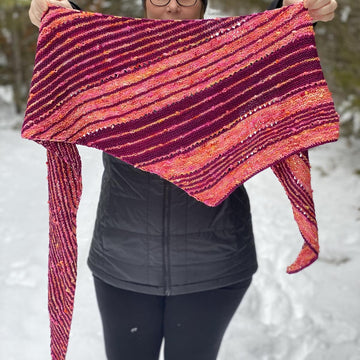 Painted Pebbles Shawl