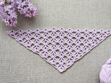 Crochet Bandana/Shawl Pattern/Chart #2