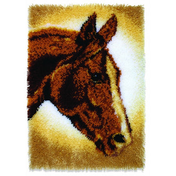Wonderart Horse Latch Hook Rug Kit