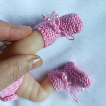 Easy Doll Booties for 9 Inch Dolls