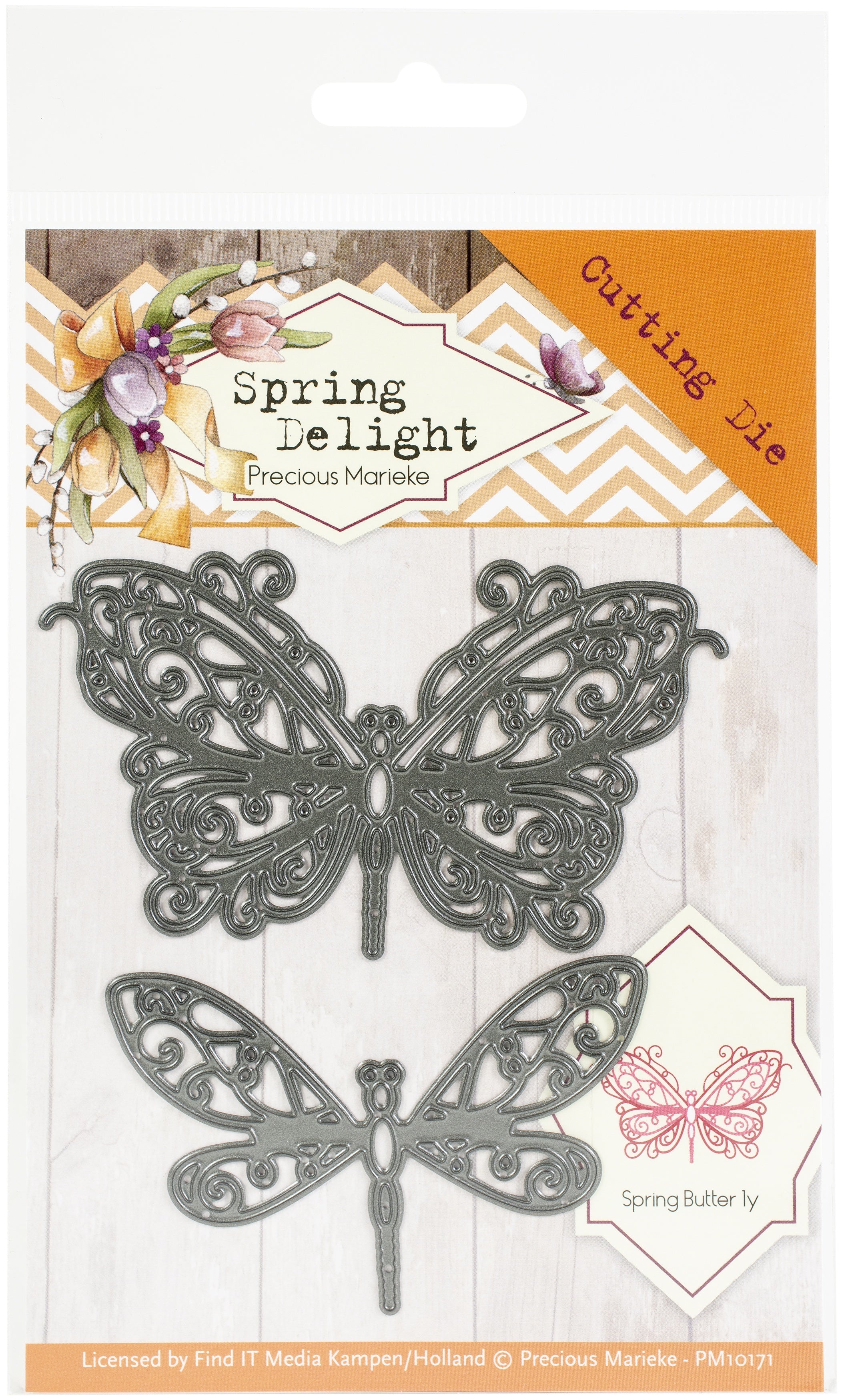 Find It Trading Precious Marieke Die - Spring Butterfly, Spring Delight