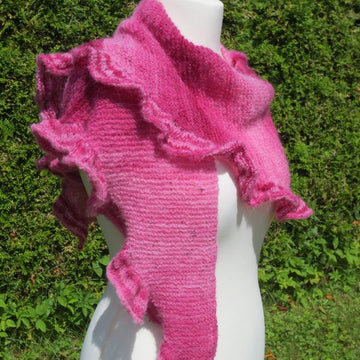 Strickanleitung Rosy Shawl